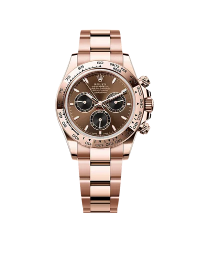 Rolex Cosmograph Daytona 40mm Everose Gold Chocolate Dial Mens Watch – Ref. 116505