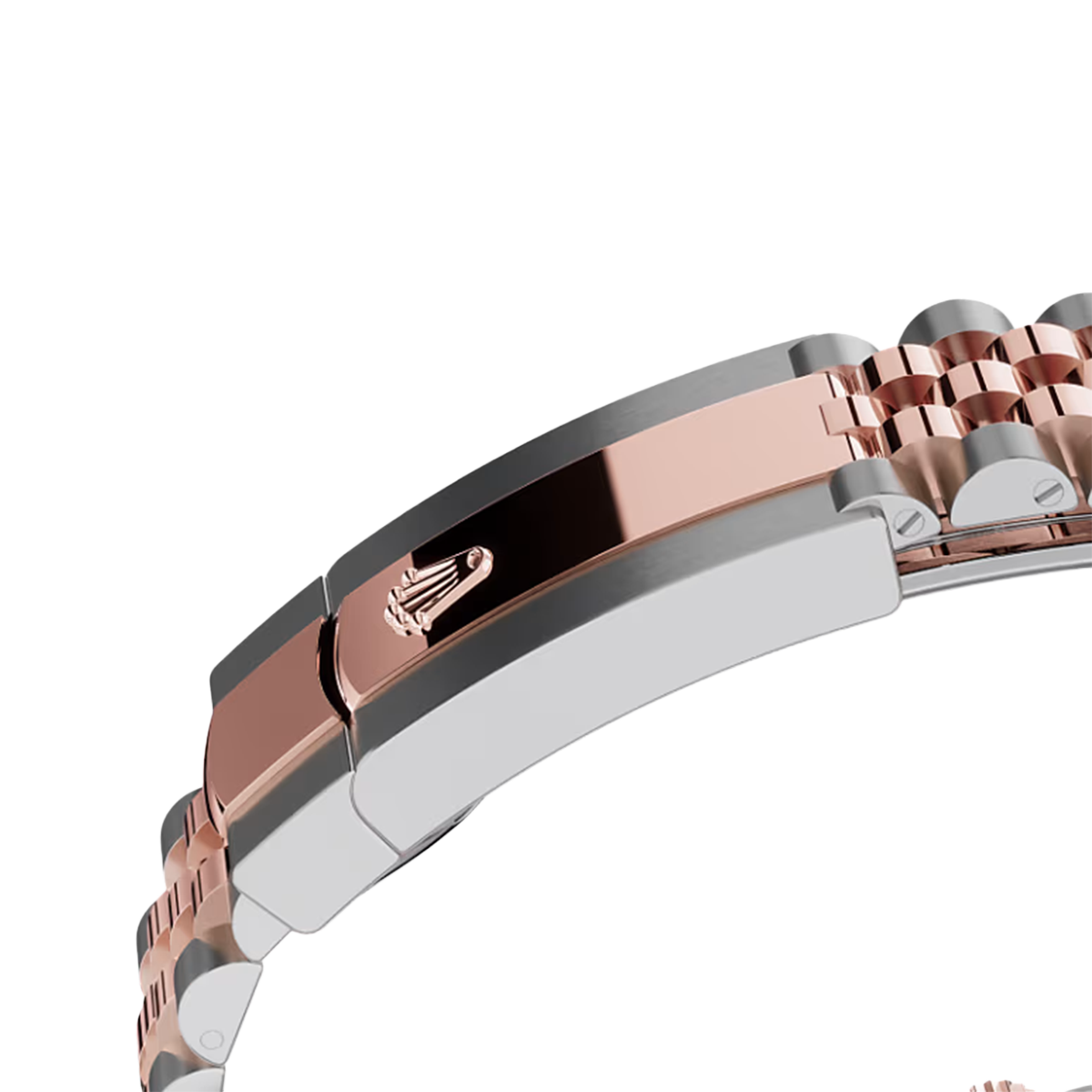 Rolex Datejust 41MM 126331 Chocolate Diamond Dial Fluted Bezel Two Tone Rose Gold Jubilee Bracelet - Image 9