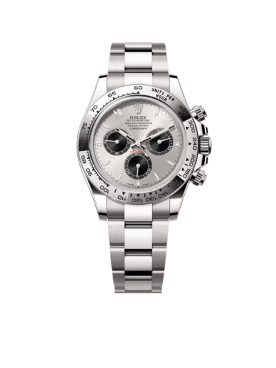 Rolex Daytona 40 mm White Gold Silver Dial Mens Watch M126509-0003