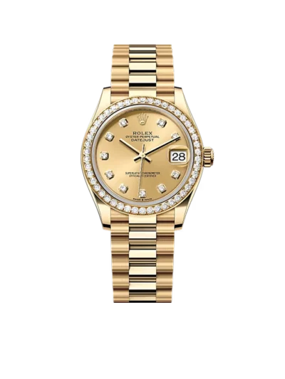 Datejust Oyster 31 mm Yellow Gold and Diamonds 278288RBR-0005