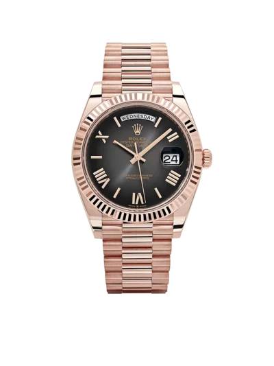 Rolex Day-Date 40mm 18K Everose Gold with Slate Ombre Dial 228235