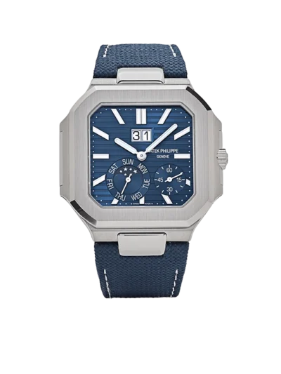 Patek Philippe Cubitus 45mm 5822P-001 Platinum Blue Dial Moon Phase