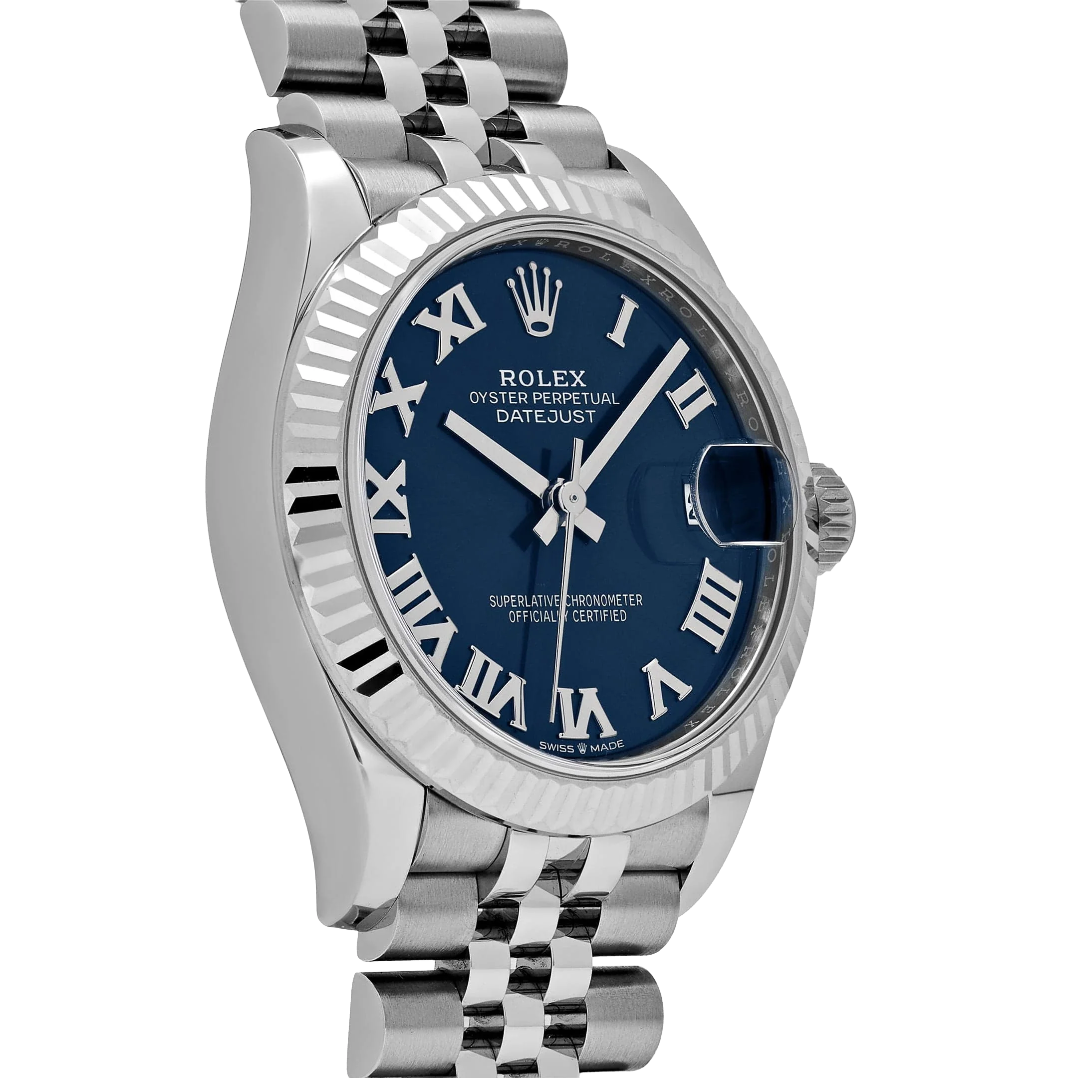Rolex Lady-Datejust 278274 31mm Stainless Steel Blue Roman Numerals Dial (2025) - Image 3