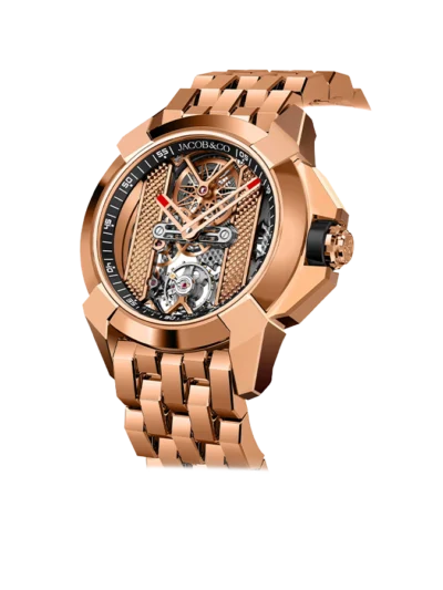 Jacob & Co Epic X Bridges 44mm Rose Gold Manual Winding EX120.43.AB.AB.A40AA