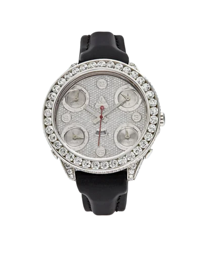 Jacob & Co. Five Time Zone Steel Diamond 40mm JCM-30