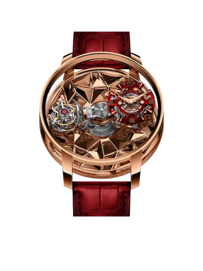 Jacob & Co Astronomia Revolution Four-Axis Tourbillon 47mm Rose Gold, Sapphire Manual Winding AT180.40.AB.AA.A